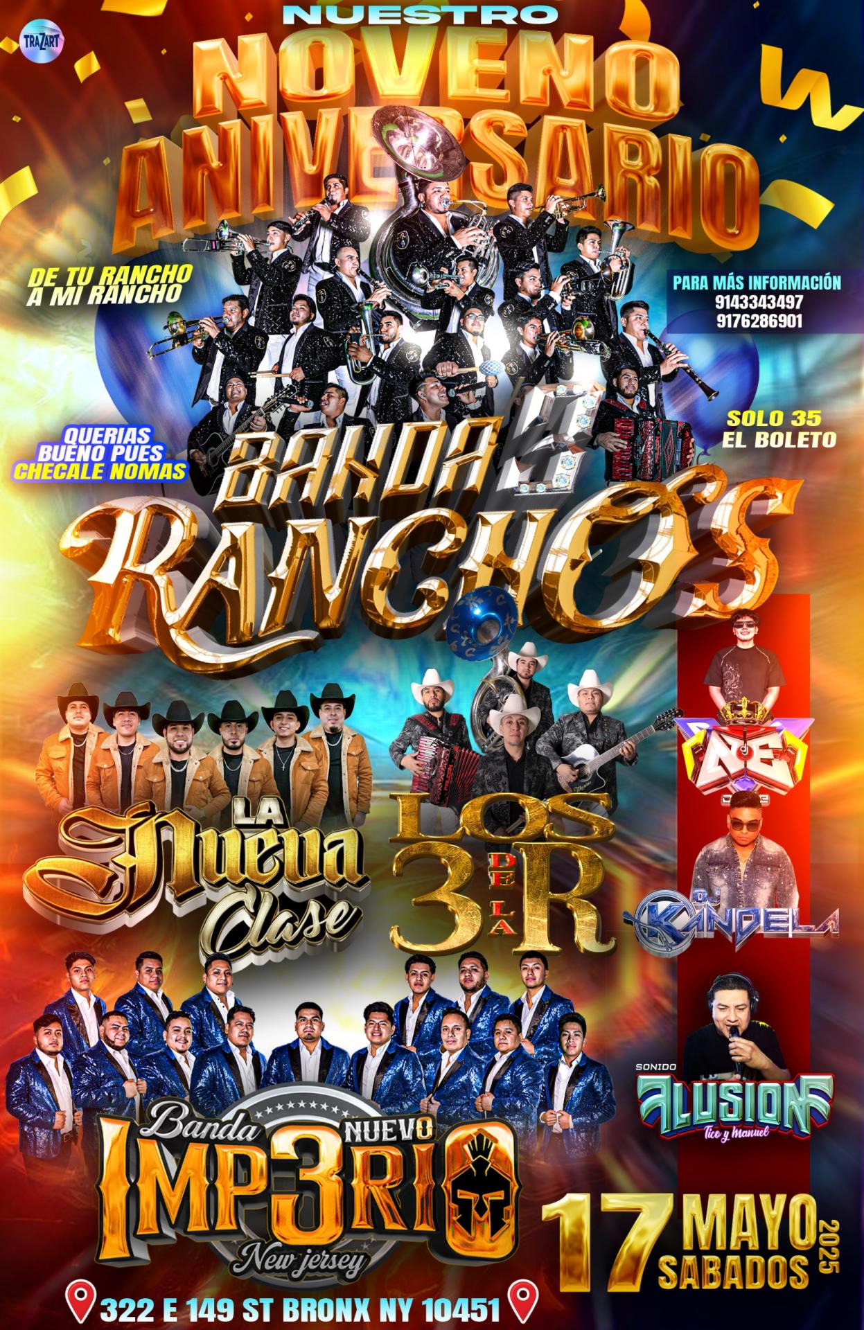 BANDA 3 RANCHOS | LA NUEVA CLASE | LOS DE LAS 3R & BANDA NUEVO IMPERIO
