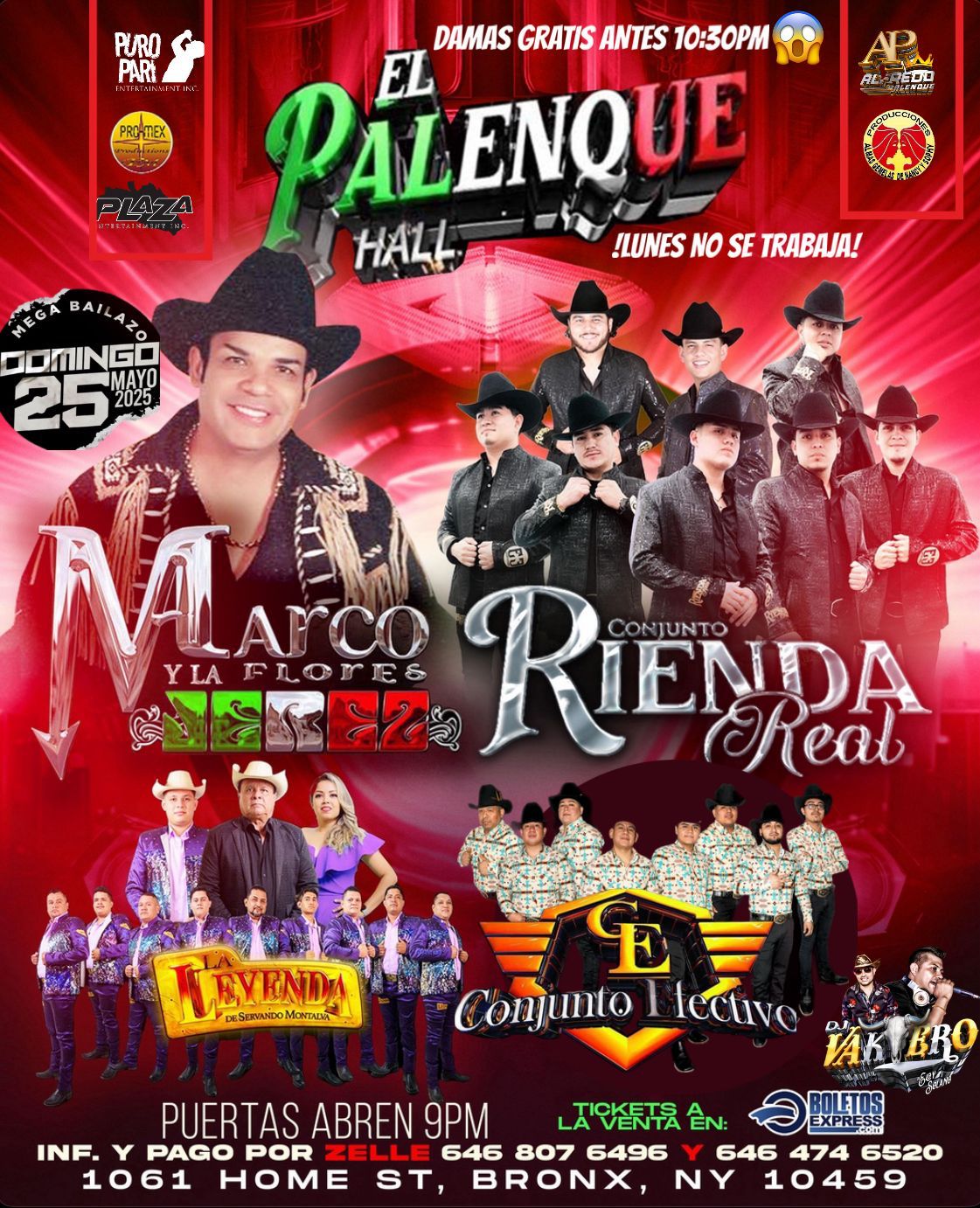 MARCO FLORES Y LA JEREZ  | CONJUNTO RIENDA REAL