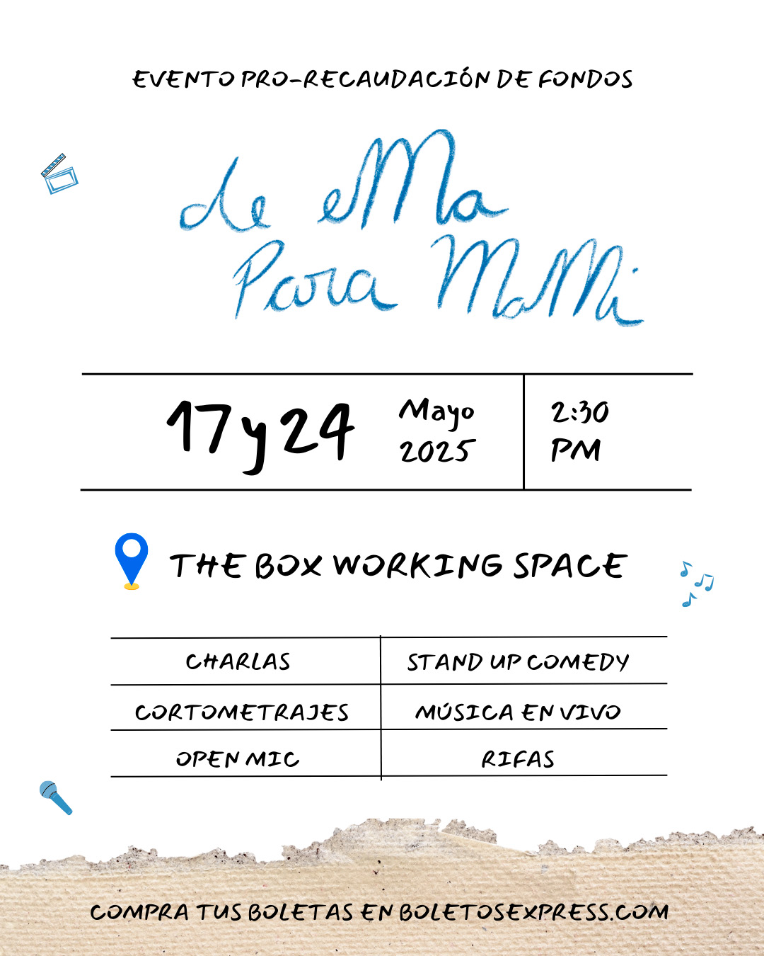 Pro-recaudación de fondos de eMa Para MaMi