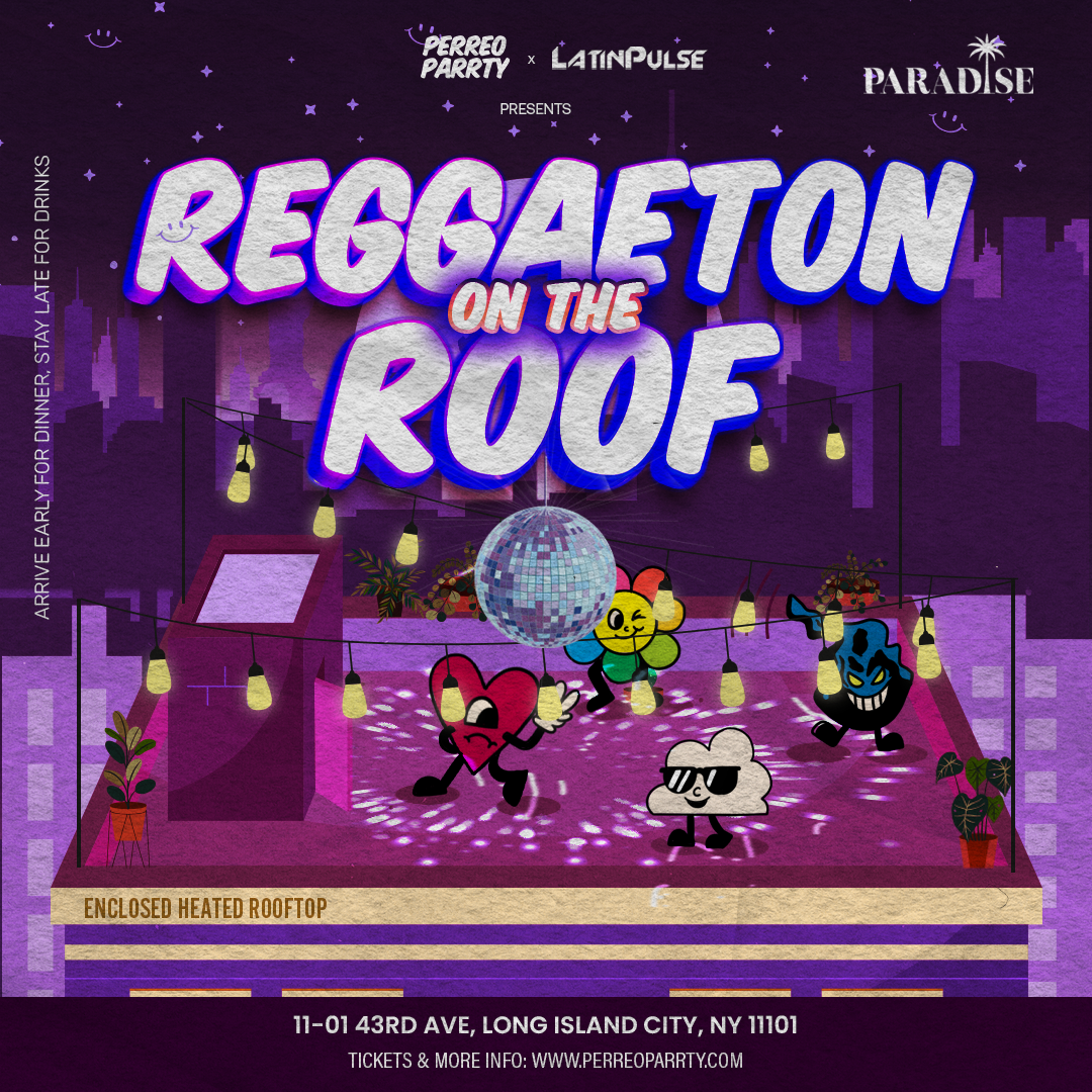 Buy tickets for Reggaeton on the Roof  - Latin Dance Party Rooftop with NYC Skyline Views Reggaeton on the Roof  - Latin Dance Party Rooftop with NYC Skyline Views