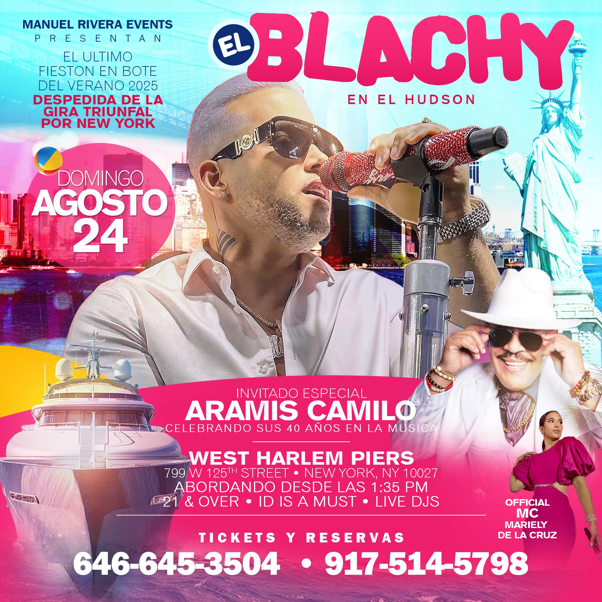 EL BLACHY EN EL HUDSON