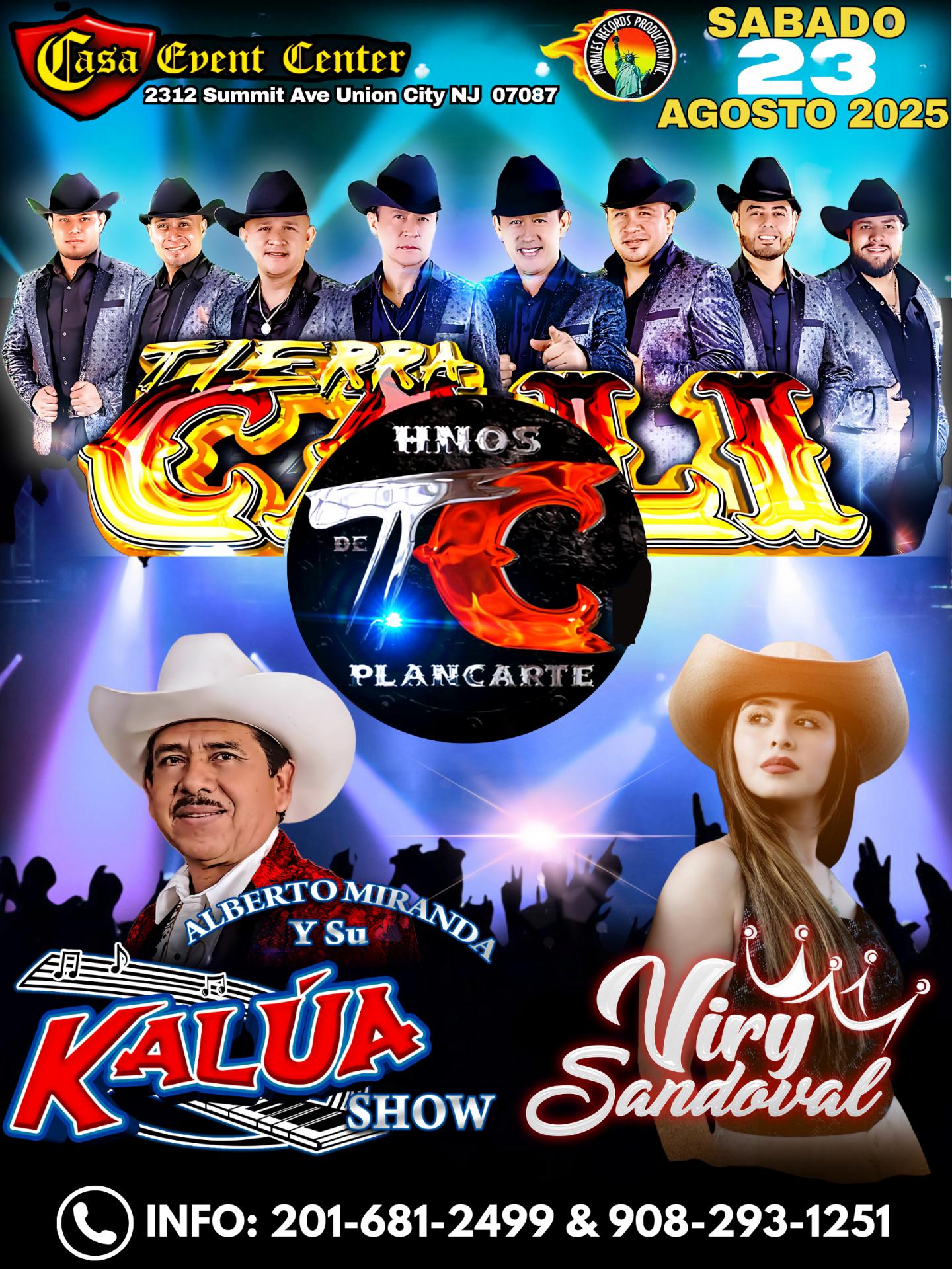 Tierra Cali Hermanos Plancarte - Kalua Show - Viry Sandoval