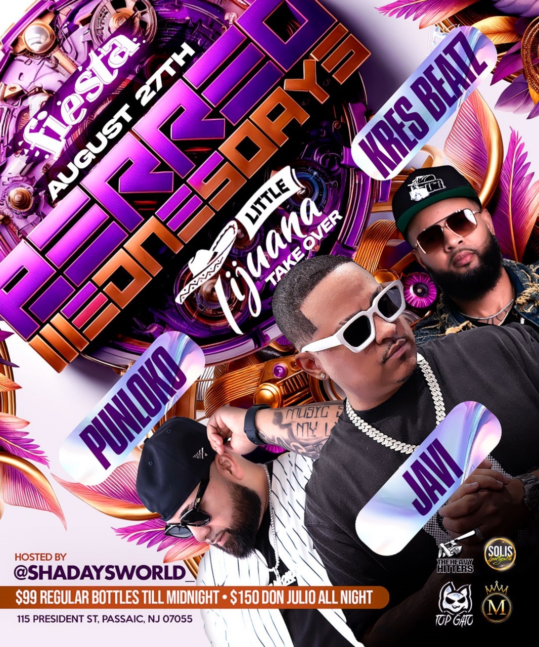 Buy tickets for DJ PUNLOKO, KRES BEATZ, JAVI DJ PUNLOKO, KRES BEATZ, JAVI