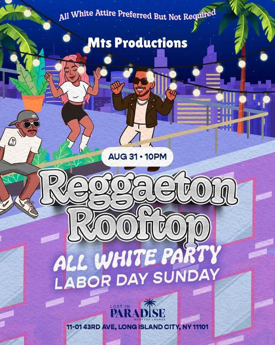 Reggaeton Rooftop All White Party – Lost in Paradise Rooftop