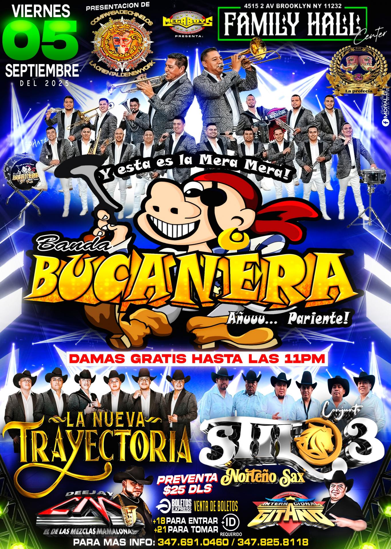 Buy tickets for BANDA BUCANERA BANDA BUCANERA