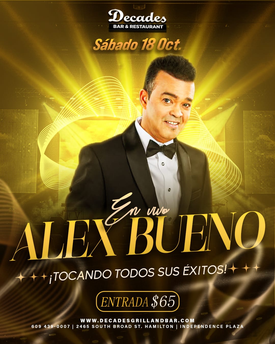 Buy tickets for ALEX BUENO EN VIVO ALEX BUENO EN VIVO