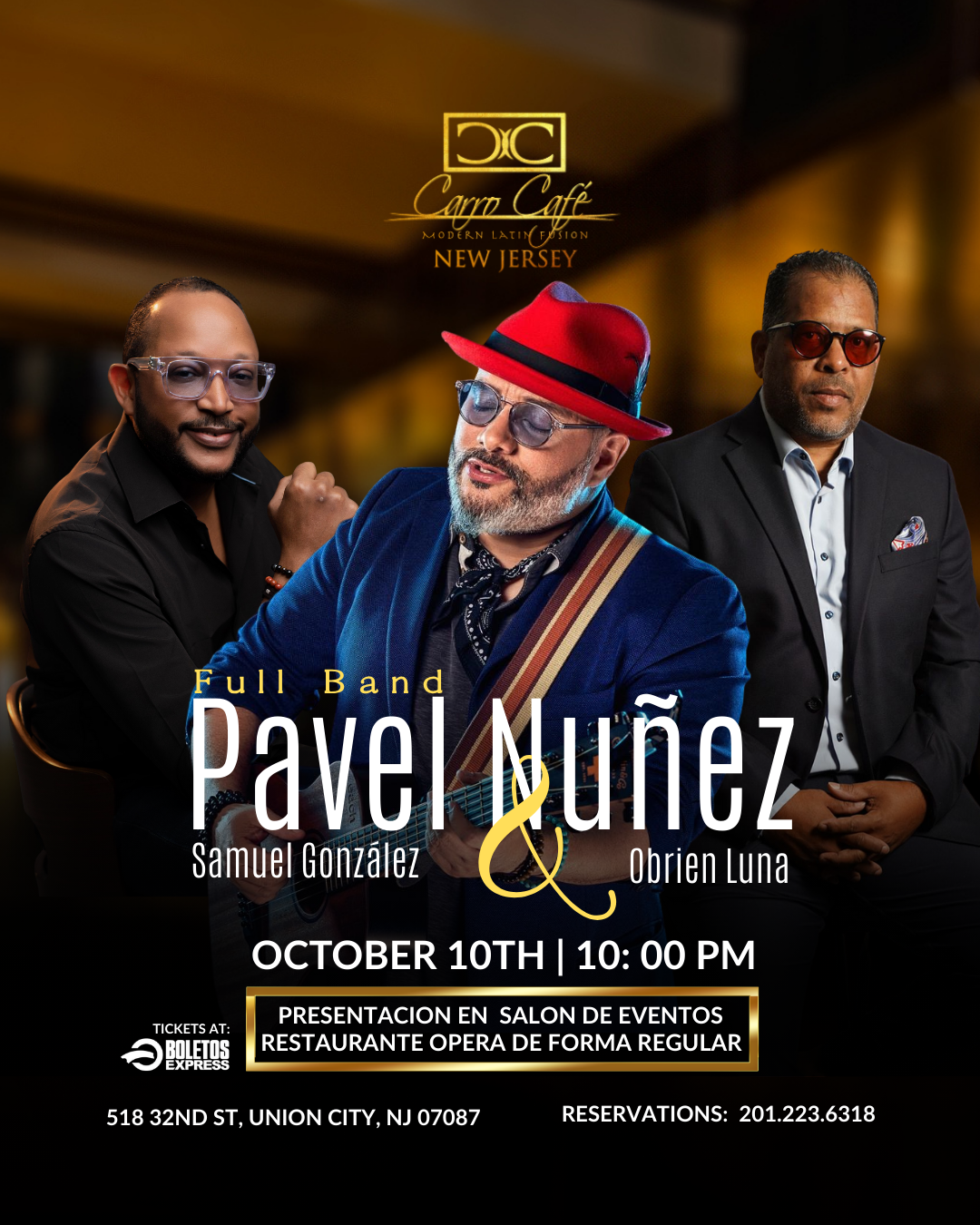Buy tickets for El Regreso Pavel Nuñez El Regreso Pavel Nuñez