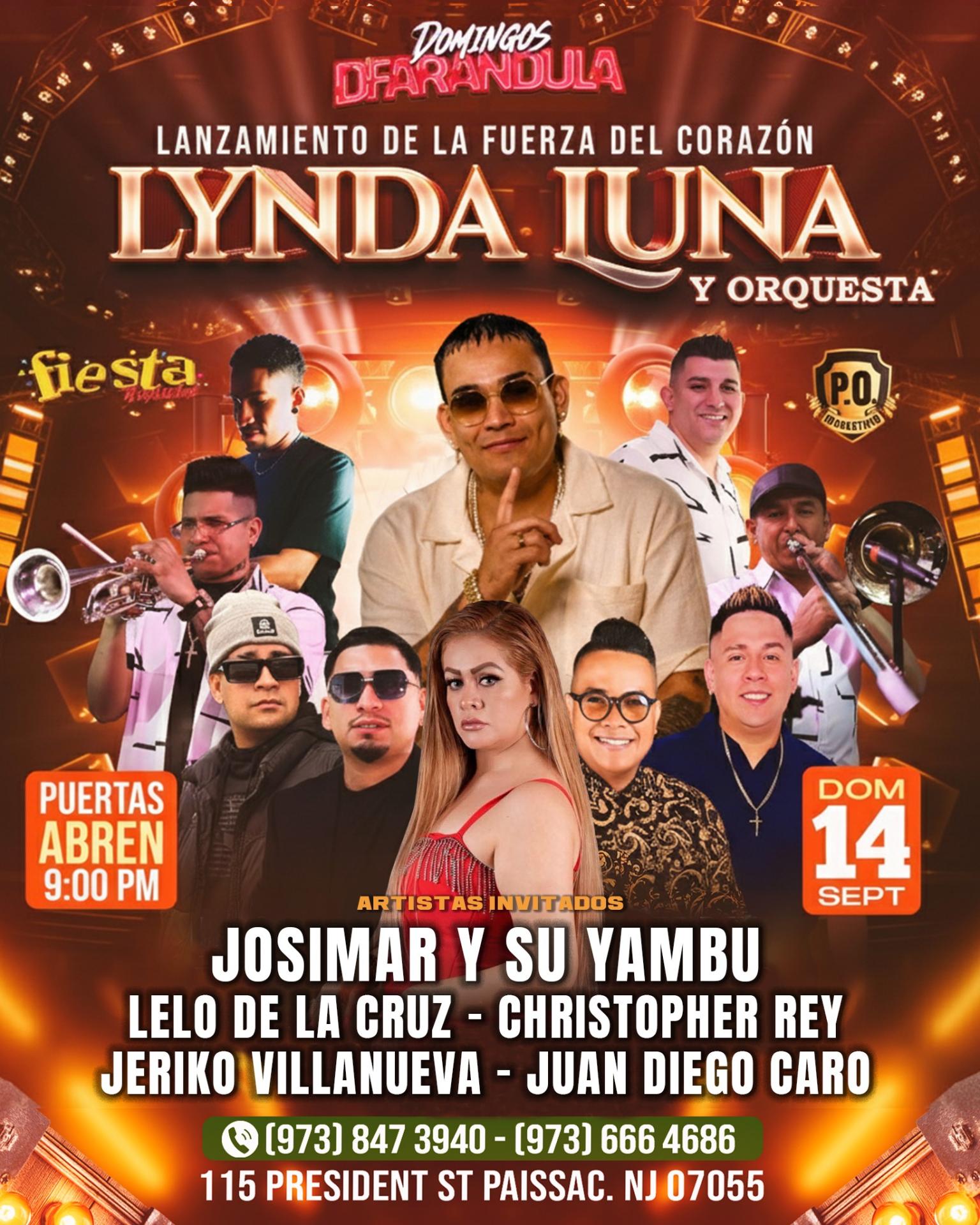 JOSIMAR Y SU YAMBU, LELO DE LA CRUZ, CHRISTOPHER REY, JERIKO VILLANUEVA, JUAN DIEGO CARO