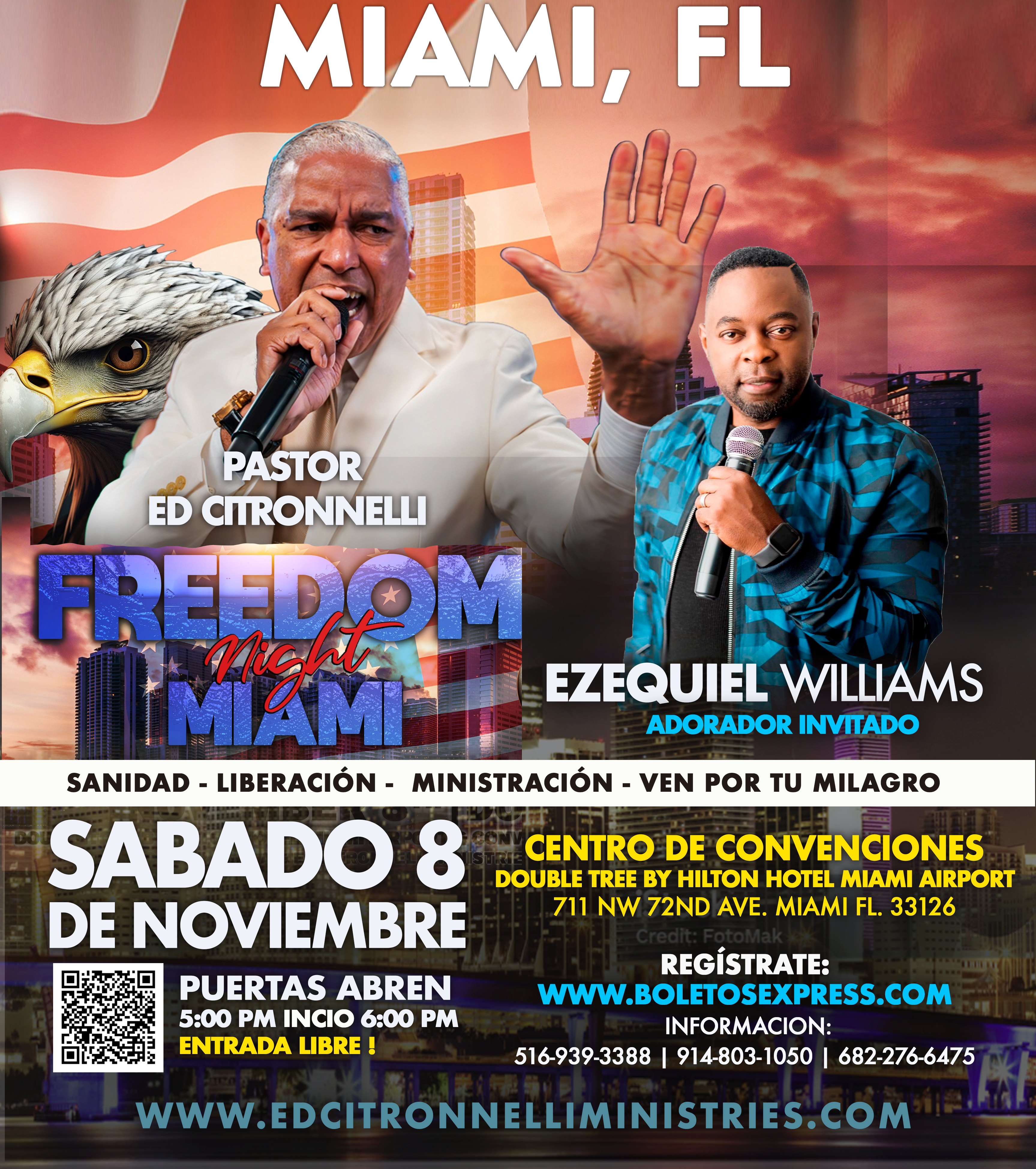 Buy tickets for NOCHE DE LIBERACION EN MIAMI NOCHE DE LIBERACION EN MIAMI
