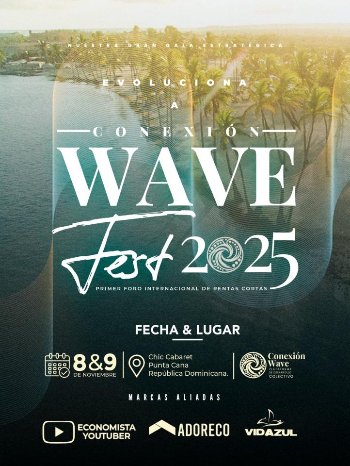 Buy tickets for CONEXION WAVE FEST 2025  <br>LA GRAN GALA DEL NETWORKING CONEXION WAVE FEST 2025  <br>LA GRAN GALA DEL NETWORKING
