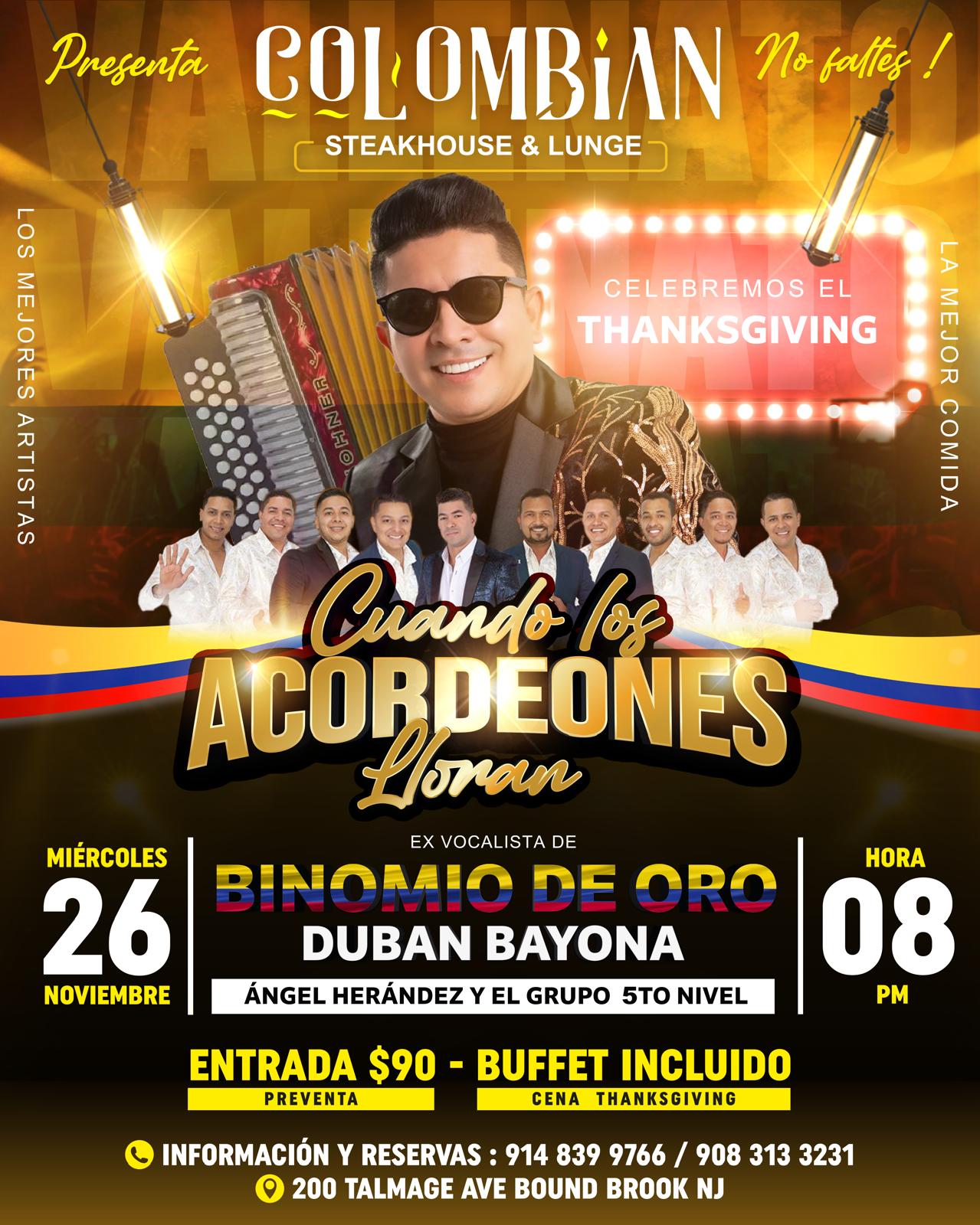 Buy tickets for CUANDO LOS ACORDEONES LLORAN CUANDO LOS ACORDEONES LLORAN