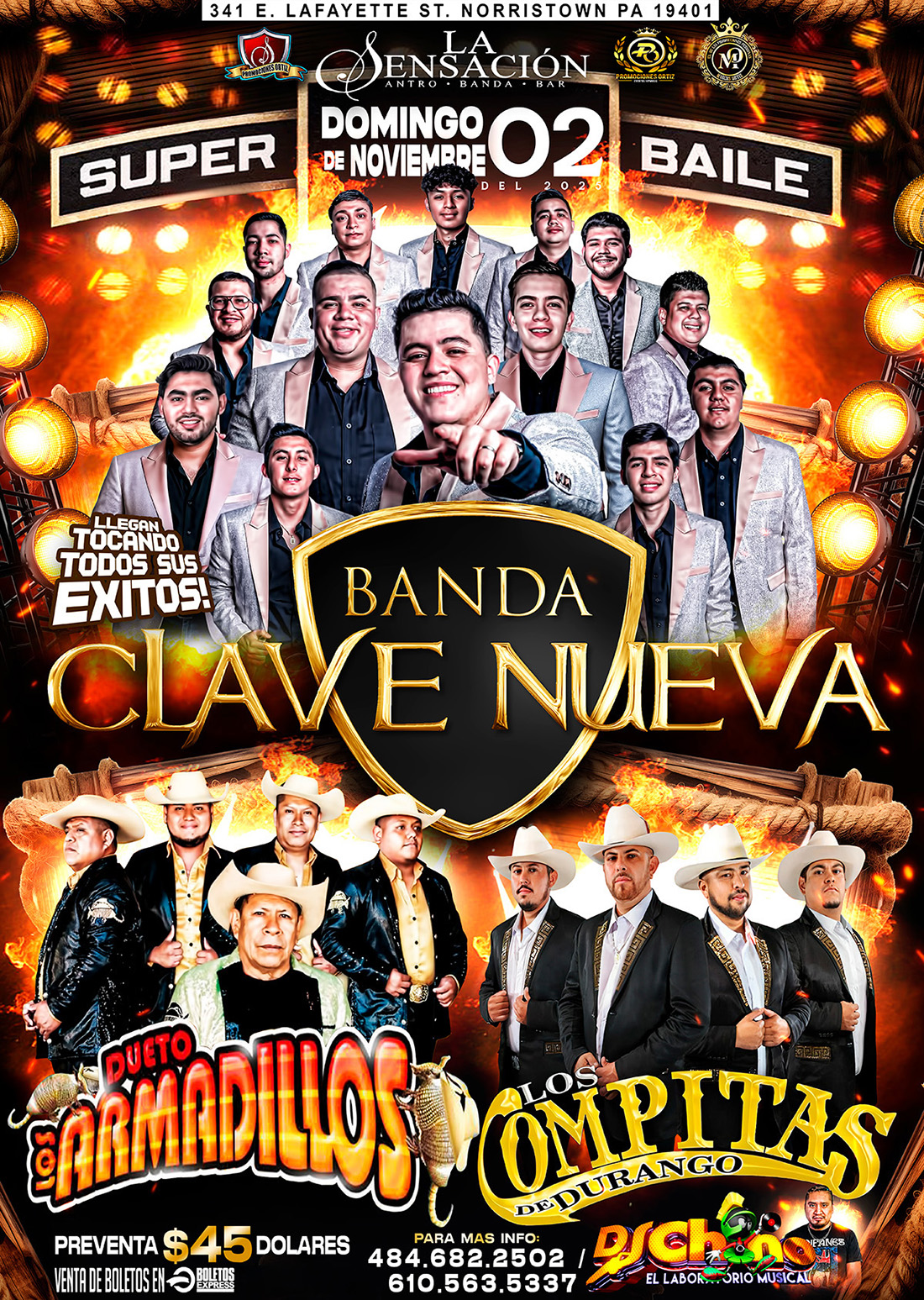 Buy tickets for BANDA CLAVE NUEVA BANDA CLAVE NUEVA