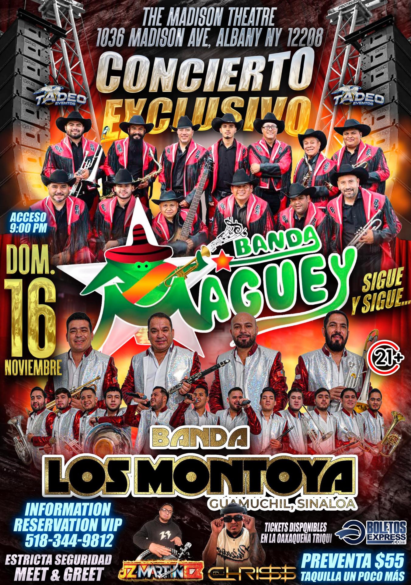 Buy tickets for Banda Maguey Banda los Montoya Banda Maguey Banda los Montoya