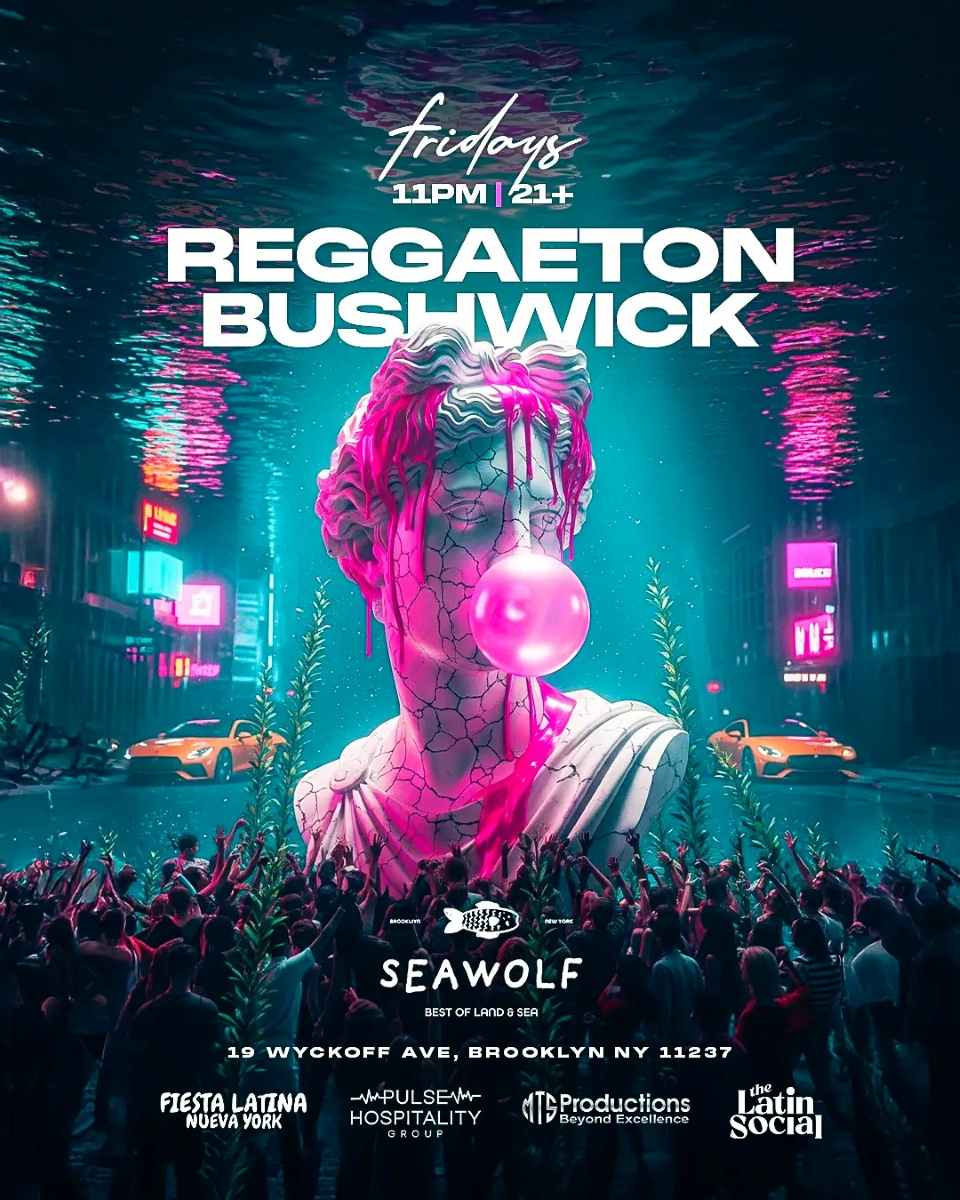 Buy tickets for Reggaeton Bushwick at Sea Wolf Brooklyn – Bushwick, NY Reggaeton Bushwick at Sea Wolf Brooklyn – Bushwick, NY