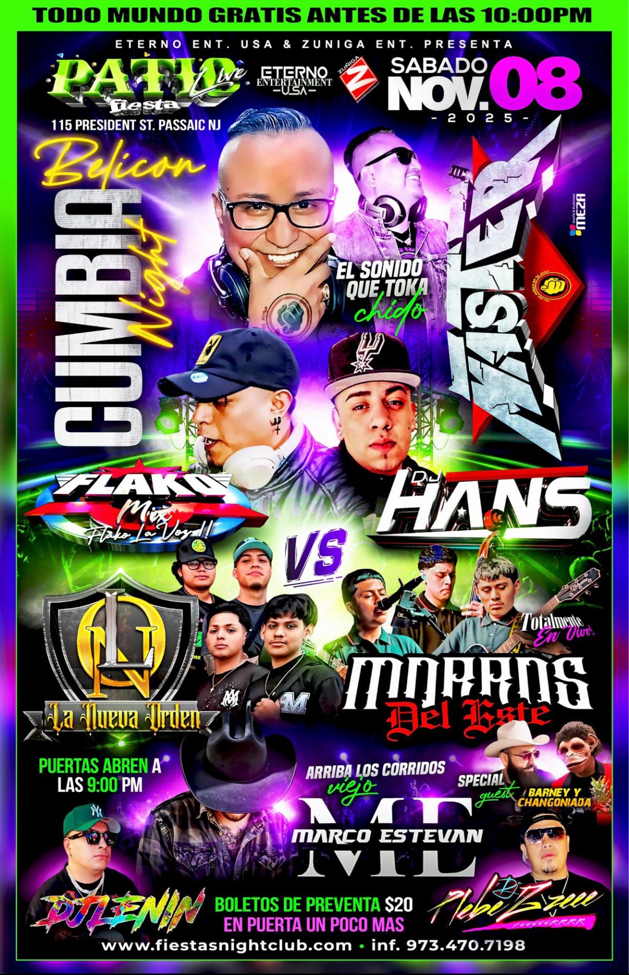 BELICON CUMBIA NIGHT