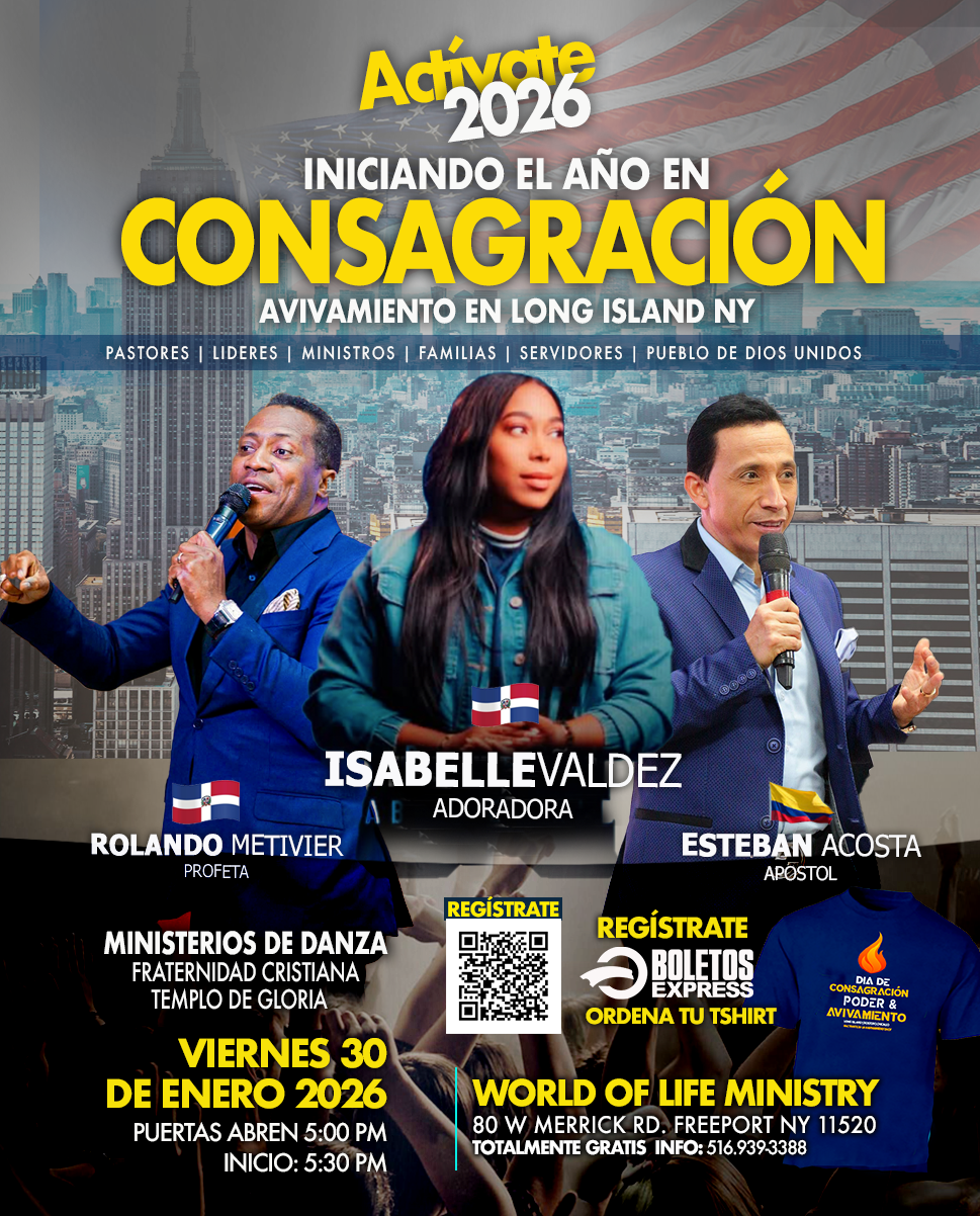 Activate 2026 Dia de Consagracion Long Island NY