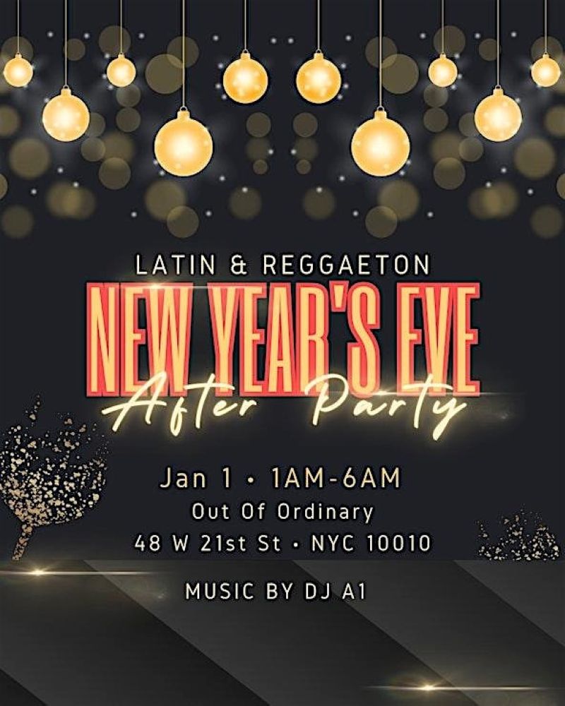 Out Of Ordinary New Year’s Eve NYC | Midtown NYC NYE Party Tickets