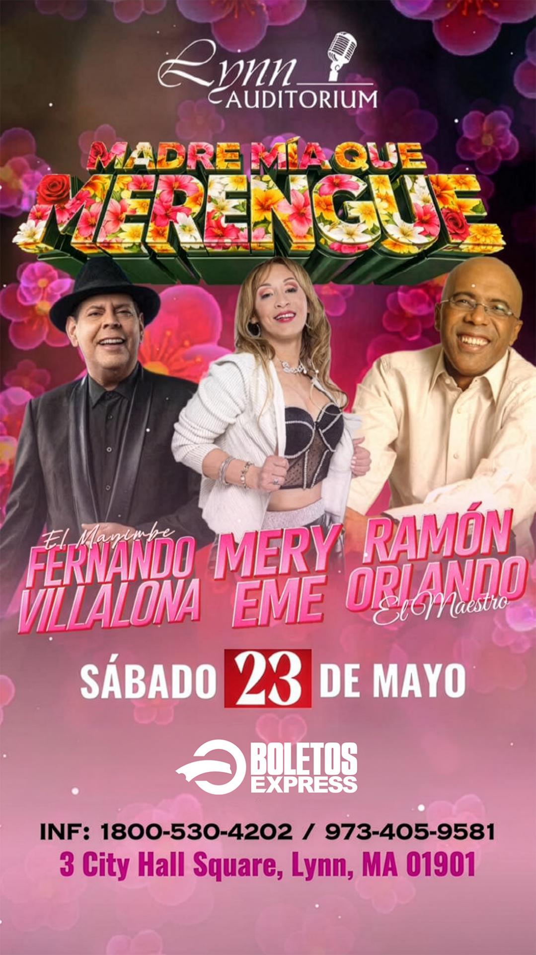 MADRE MIA QUE MERENGUE <BR>FERNANDO VILLALONA & RAMON ORLANDO