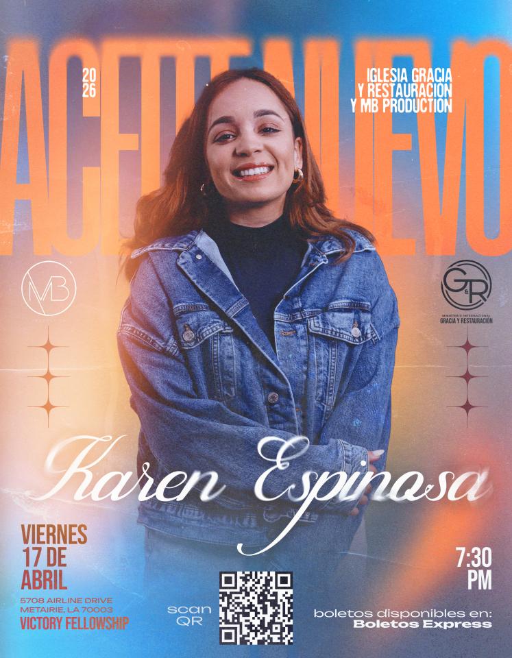 Buy tickets for KAREN ESPINOSA - ACEITE NUEVO - NEW ORLEANS KAREN ESPINOSA - ACEITE NUEVO - NEW ORLEANS