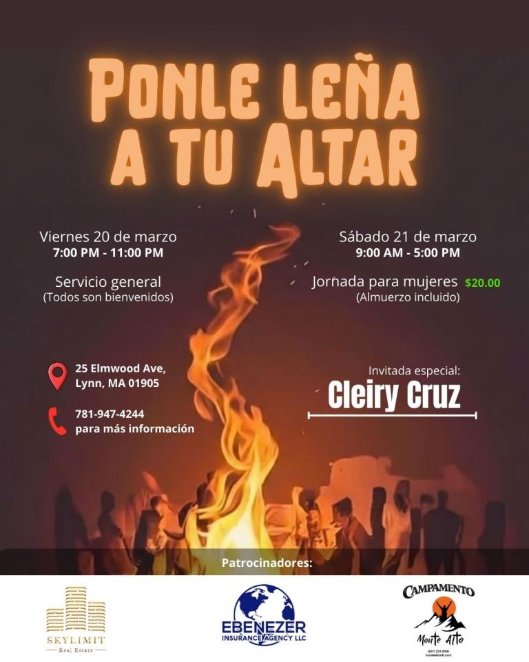 PONLE LEÑA A TU ALTAR - JORNADA PARA MUJERES