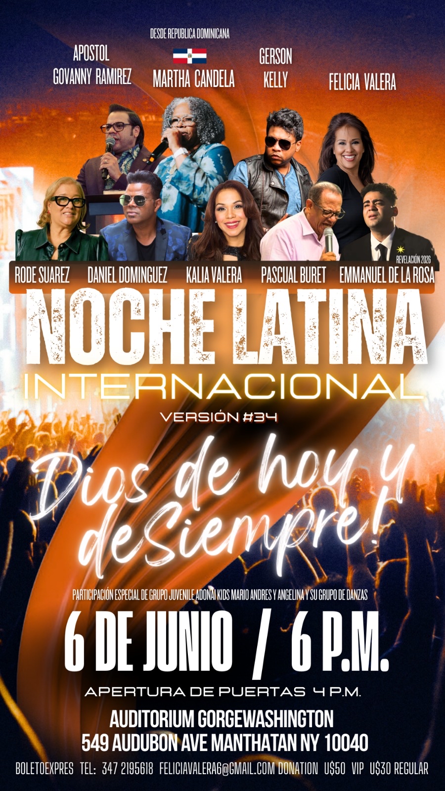 NOCHE LATINA INTERNACIONAL VERSION #34