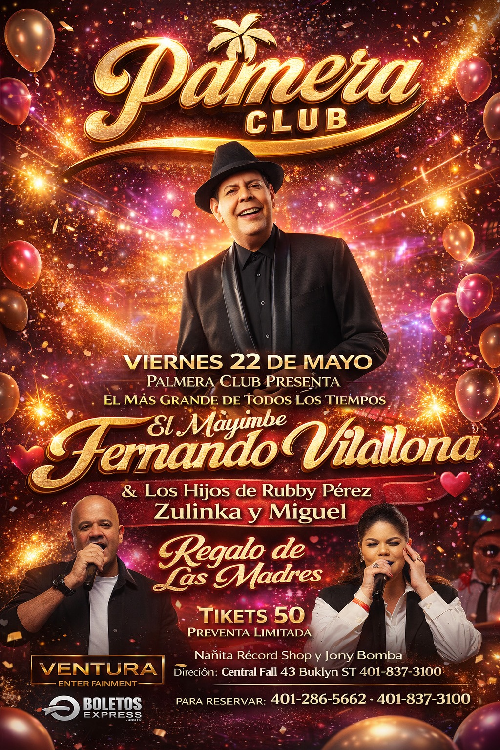 Buy tickets for FERNANDO VILLALONA FERNANDO VILLALONA