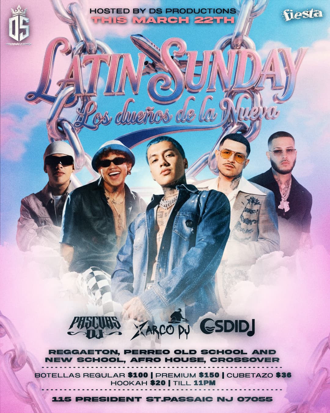 LATIN SUNDAY - LOS DUEÑOS DE LA NUEVA