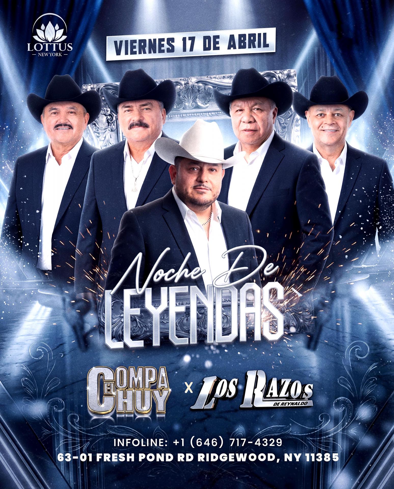 Buy tickets for EL COMPA CHUY X LOS RAZOS DE REYNALDO EL COMPA CHUY X LOS RAZOS DE REYNALDO