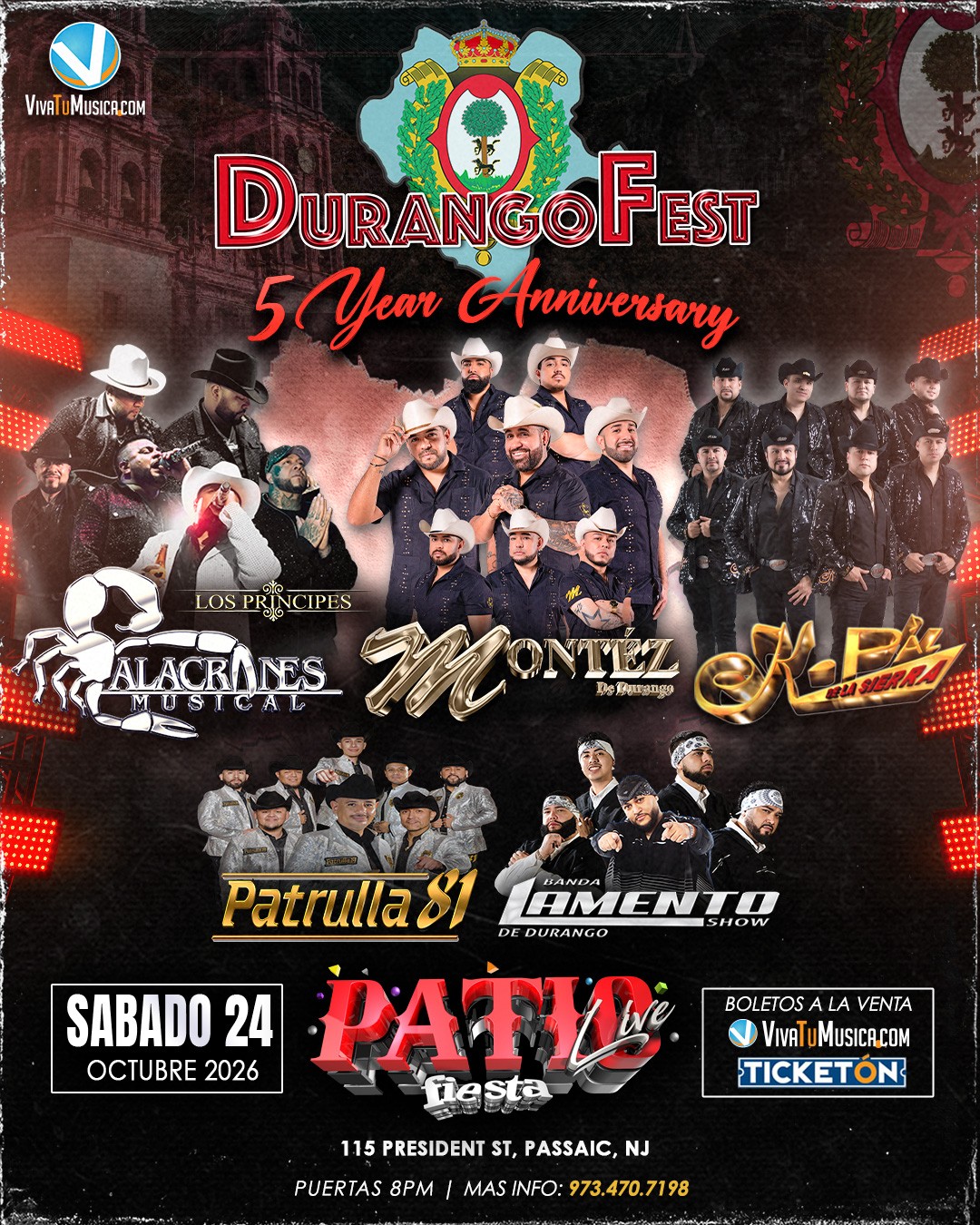 DURANGO FEST. 5 YEARS ANNIVERSARY