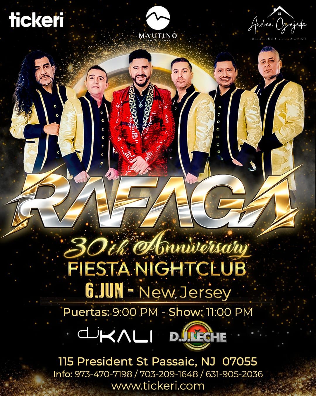 Buy tickets for RAFAGA EN SU 30TH ANIVERSARIO RAFAGA EN SU 30TH ANIVERSARIO