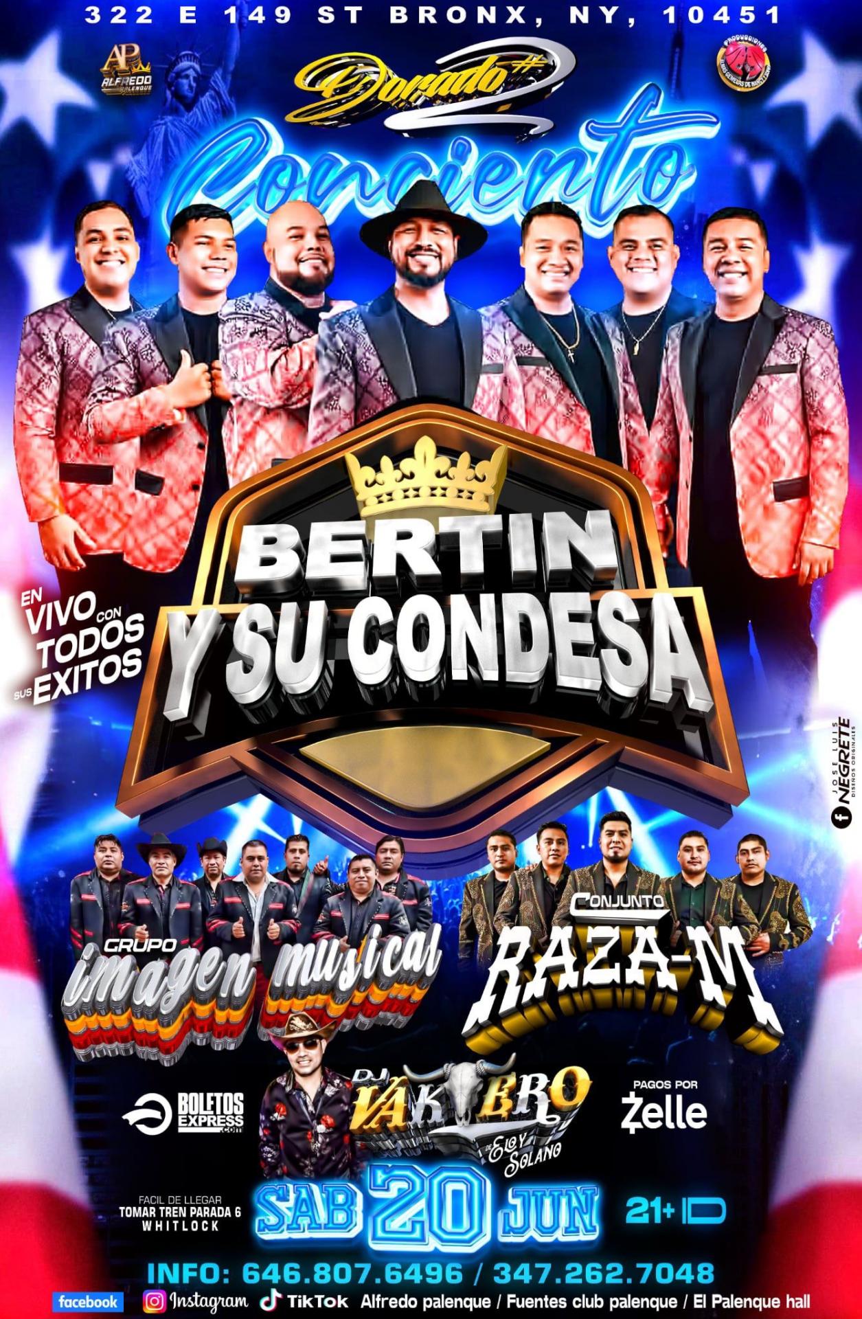 Buy tickets for BERTIN & SU CONDESA BERTIN & SU CONDESA