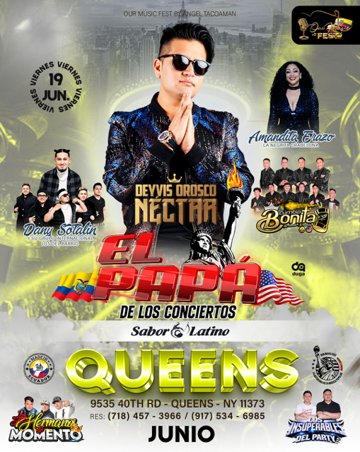 DEYVIS OROSCO & SU GRUPO NECTAR - QUEENS