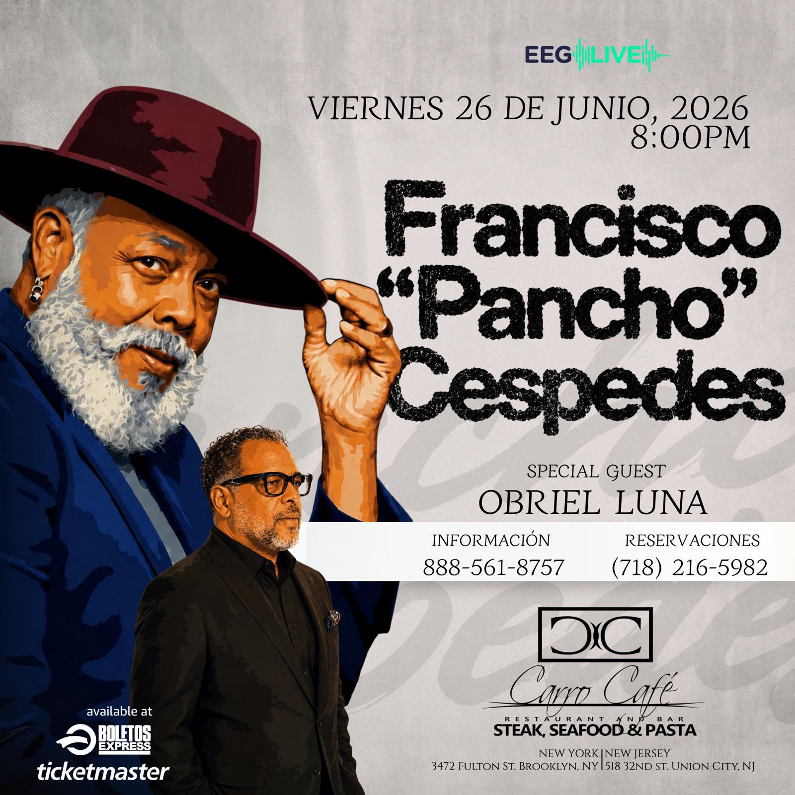 Francisco Pancho Cespedes RESERVA DE MESA