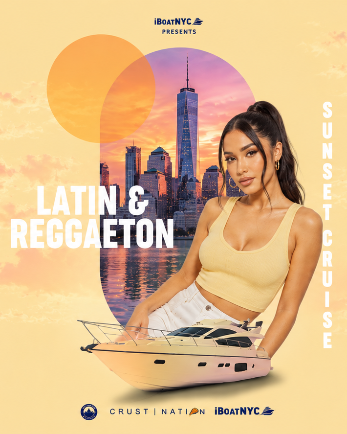 Buy tickets for NYC #1 LATIN & REGGAETON Sunset Yacht Cruise Boat Party NYC #1 LATIN & REGGAETON Sunset Yacht Cruise Boat Party